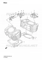 CYLINDER for Suzuki MARAUDER 800 2009