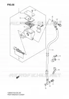 FR. MASTER CYLINDER (MODELE K5/K6) for Suzuki MARAUDER 800 2009