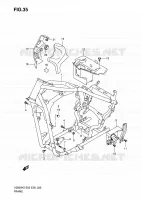 FRAME (MODEL K5/K6/K7/K8) for Suzuki MARAUDER 800 2009