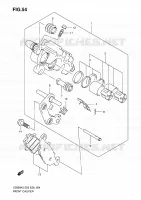 FRONT CALIPER for Suzuki MARAUDER 800 2009