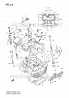 FRONT CYLINDER HEAD (MODEL K9) for Suzuki MARAUDER 800 2009
