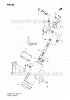 FUEL EVAP SYSTEM (MODEL K5/K6/K7/K8 E33) for Suzuki MARAUDER 800 2009