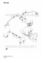 FUEL EVAP SYSTEM (MODEL K9) for Suzuki MARAUDER 800 2009