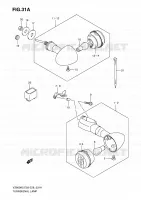 INDICATORS (VZ800K9) for Suzuki MARAUDER 800 2009