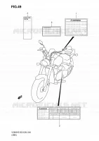LABEL for Suzuki MARAUDER 800 2009