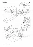 MUFFLER (MODEL K9) for Suzuki MARAUDER 800 2009