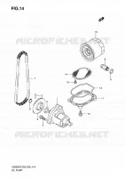 OIL PUMP for Suzuki MARAUDER 800 2009