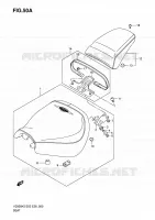 SEAT (VZ800Z) for Suzuki MARAUDER 800 2009