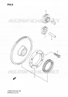 STARTER MOTOR CLUTCH for Suzuki MARAUDER 800 2009