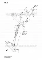 STEERING COLUMN for Suzuki MARAUDER 800 2009