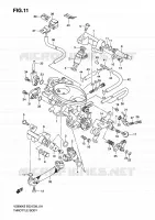 THROTTLE BODY (MODEL K5/K6/K7/K8) for Suzuki MARAUDER 800 2009
