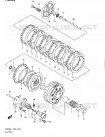 CLUTCH for Suzuki MARAUDER 800 2011