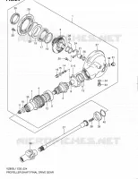 DRIVESHAFT for Suzuki MARAUDER 800 2011