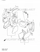 FAIRING (VZ800L1 E19) for Suzuki MARAUDER 800 2011