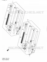 FRONT FORK for Suzuki MARAUDER 800 2011