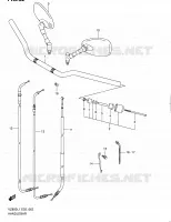 HANDELBAR (VZ800L1 E02) for Suzuki MARAUDER 800 2011