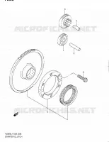 STARTER MOTOR CLUTCH for Suzuki MARAUDER 800 2011