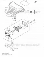 TAIL LIGHT ASSY for Suzuki MARAUDER 800 2011