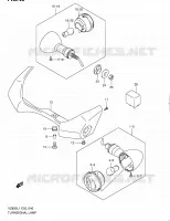 TJRN SIGNAL LAMP for Suzuki MARAUDER 800 2011