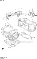CYLINDER for Suzuki MARAUDER 800 2013