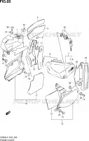 FAIRING (VZ800L3 E19) for Suzuki MARAUDER 800 2013
