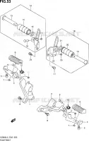 FOOTREST for Suzuki MARAUDER 800 2013