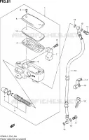 FR. MASTER CYLINDER for Suzuki MARAUDER 800 2013