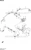 FUEL EVAP SYSTEM for Suzuki MARAUDER 800 2013