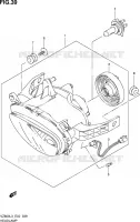 HEAD LAMP (VZ800L3 E02) for Suzuki MARAUDER 800 2013