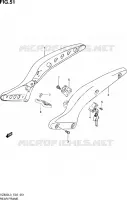 REAR FRAME for Suzuki MARAUDER 800 2013
