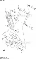 SHOCK ABSORBER LINKAGE (VZ800L3 E19) for Suzuki MARAUDER 800 2013