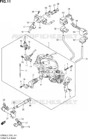 THROTTLE BODY for Suzuki MARAUDER 800 2013