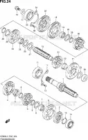 TRANSMISSION for Suzuki MARAUDER 800 2013
