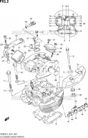 CYLINDER HEAD (AVT) for Suzuki MARAUDER 800 2014