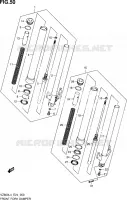 FRONT FORK for Suzuki MARAUDER 800 2014
