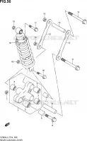 SHOCK ABSORBER LINKAGE for Suzuki MARAUDER 800 2014