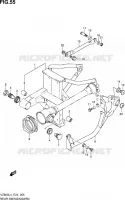SWINGARM for Suzuki MARAUDER 800 2014