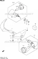TJRN SIGNAL LAMP for Suzuki MARAUDER 800 2014
