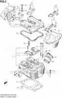 FRONT CYLINDER HEAD for Suzuki INTRUDER 1800 2007