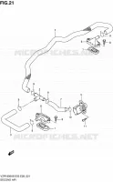 FUEL EVAP SYSTEM for Suzuki INTRUDER 1800 2007