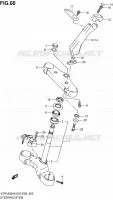 STEERING COLUMN for Suzuki INTRUDER 1800 2007