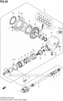 DRIVESHAFT (VZR1800L2 E51) for Suzuki INTRUDER 1800 2012