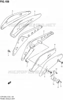 FRAME HANDLE GRIP (VZR1800ZL2 E19) for Suzuki INTRUDER 1800 2012