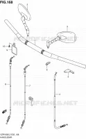 HANDELBAR (VZR1800L2 E19) for Suzuki INTRUDER 1800 2012