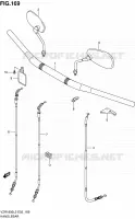 HANDELBAR (VZR1800L2 E24) for Suzuki INTRUDER 1800 2012