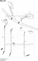 HANDELBAR (VZR1800ZL2 E02) for Suzuki INTRUDER 1800 2012