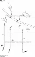 HANDELBAR (VZR1800ZL2 E24) for Suzuki INTRUDER 1800 2012