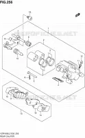 REAR CALIPER for Suzuki INTRUDER 1800 2012