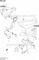 REAR FAIRING (VZR1800ZL2 E24) for Suzuki INTRUDER 1800 2012