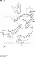 REAR FEDNER (VZR1800ZL2 E19) for Suzuki INTRUDER 1800 2012